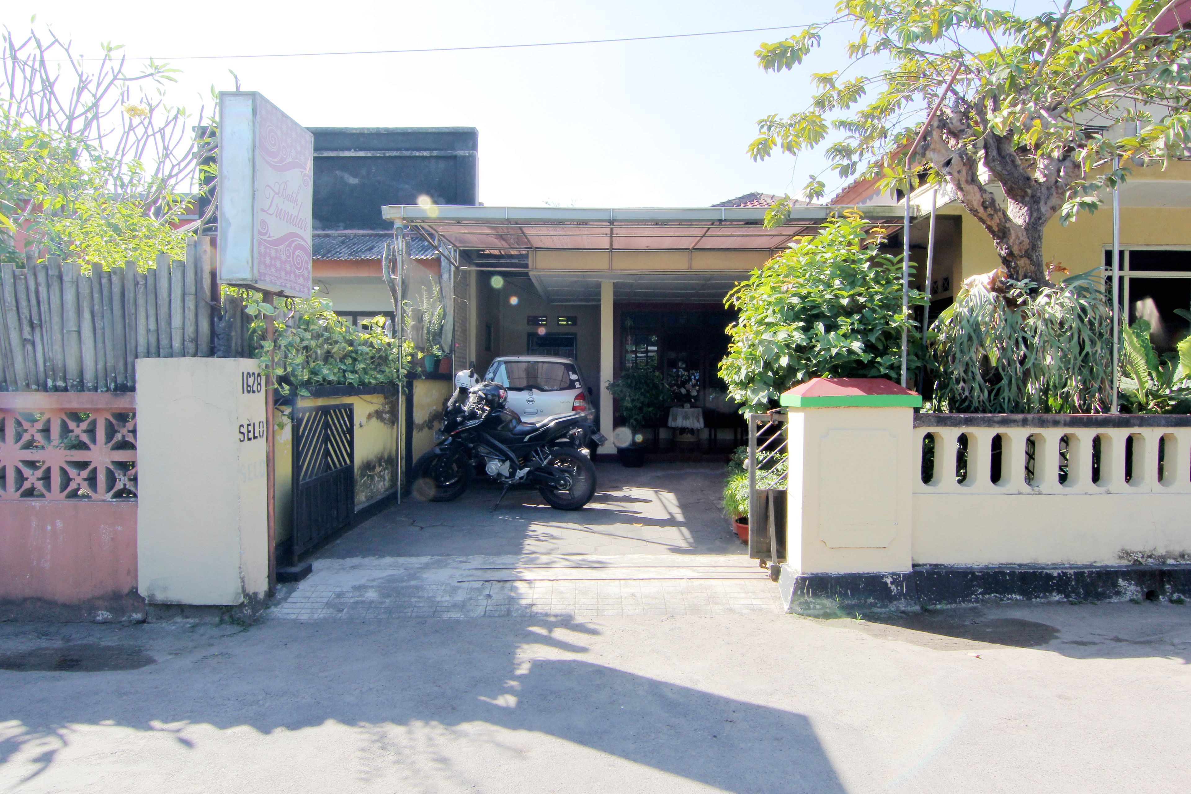 Mặt tiền nơi lưu trú