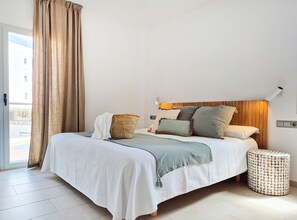 Apartment, 1 Schlafzimmer, Balkon | Zimmersafe, Schreibtisch, Verdunkelungsvorhänge, schallisolierte Zimmer