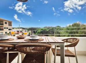 Leilighet, 1 soverom, balkong | Terrasse/patio