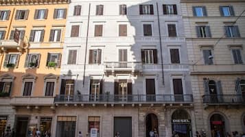 Facciata della struttura