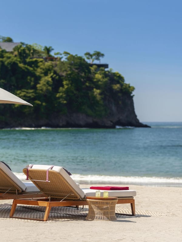 Private beach, white sand, free beach shuttle, free beach cabanas