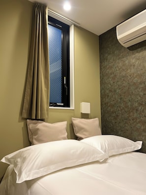 Premium Twin A | 1 bedroom, free WiFi, bed sheets