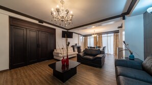 Living area - Mont's Hotel (Huehuetenango)