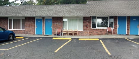 Fassade der Unterkunft