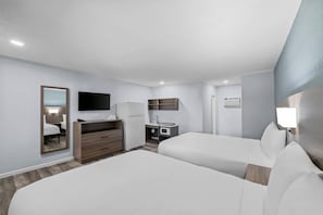 Room, 2 Queen Beds, Non Smoking | Premium bedding, individually furnished, desk, iron/ironing board