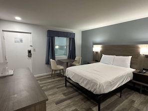 Premium bedding, individually furnished, desk, iron/ironing board