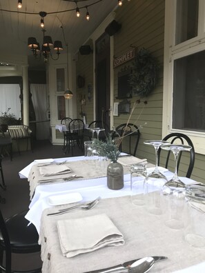 Restaurante al aire libre