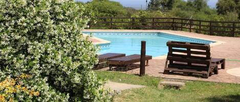 Seasonal outdoor pool