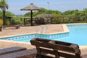 Seasonal outdoor pool