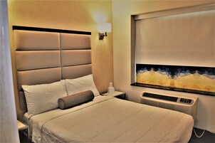 Quarto casal luxo | Quartos à prova de som, Wi-Fi, roupa de cama