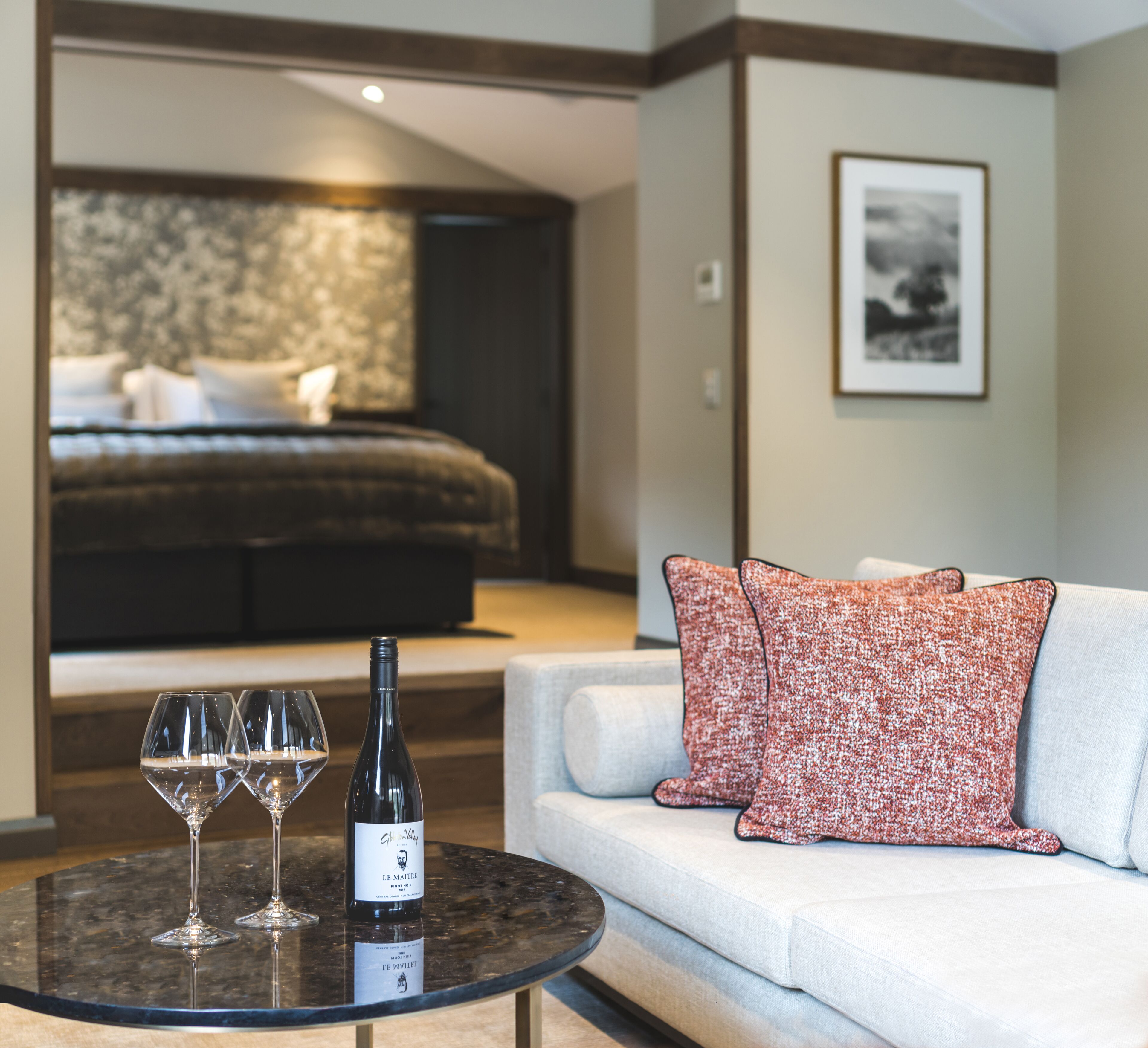 Luxury Villa, 1 Bedroom (1 King Bed or 2 Twin Beds) | Living area