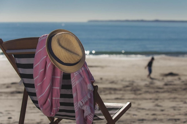 Beach nearby, white sand