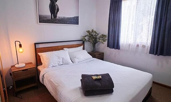 Select Comfort beds, individually decorated, individually furnished