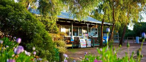 Voorkant van accommodatie