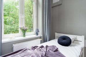 Apartment, 2 Schlafzimmer | 2 Schlafzimmer, Bügeleisen/Bügelbrett, kostenloses WLAN, Bettwäsche