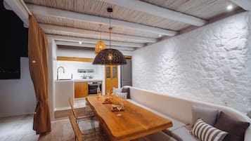 Luxury Villa, 3 Bedrooms | Living area | Flat-screen TV