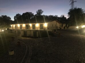 Fachada da propriedade