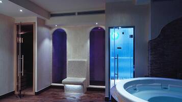 Body treatments, body wraps, body scrubs, manicures and pedicures