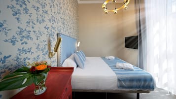 Habitación estándar con 1 cama doble o 2 individuales (Harimaguada) | Caja fuerte, decoración individual, mobiliario individual y wifi gratis