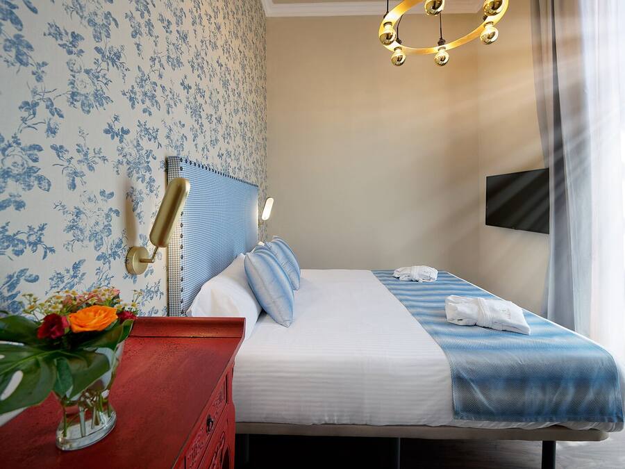 Kahden hengen standard-huone (yksi tai kaksi sänkyä) (Harimaguada) | Tallelokero huoneessa, yksilöllisesti sisustettu