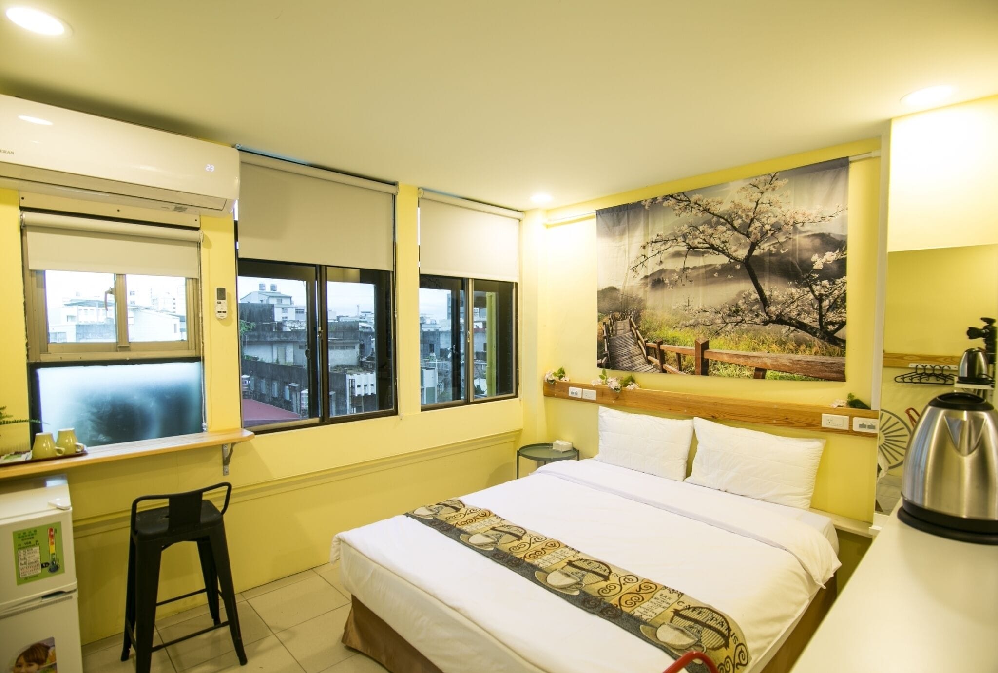 standard double room, city view | blackout curtains, free wifi, bed sheets