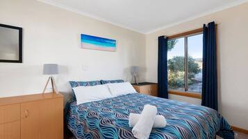 Flathead Cabin | Blackout curtains, iron/ironing board, bed sheets