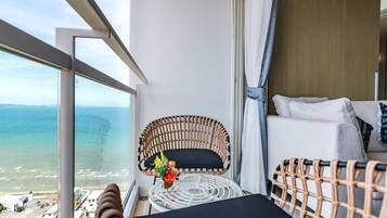 Pemandangan balkon