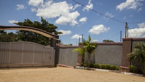 Property grounds - Three Bedroom art themed apartment (Mukono)