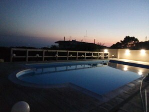 Seasonal outdoor pool