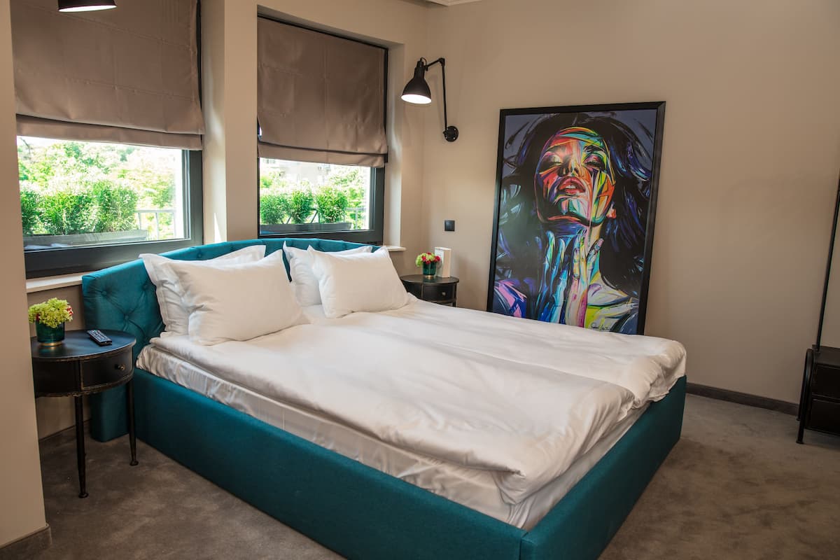 Kamar Double (1) | 1 kamar tidur, seprai Frette Italia, seprai premium, dan busa memori