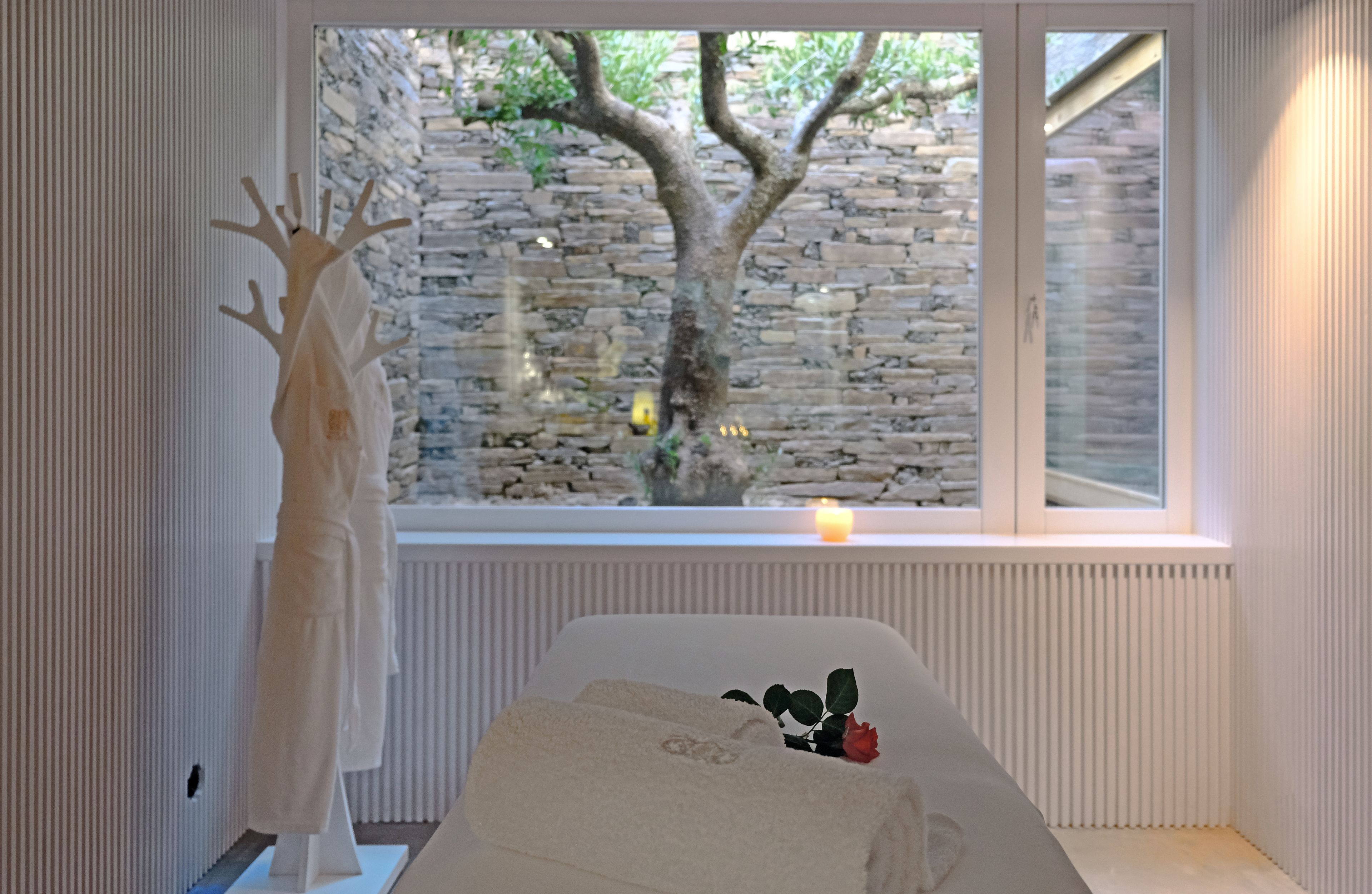 Sauna, bain à remous, hammam