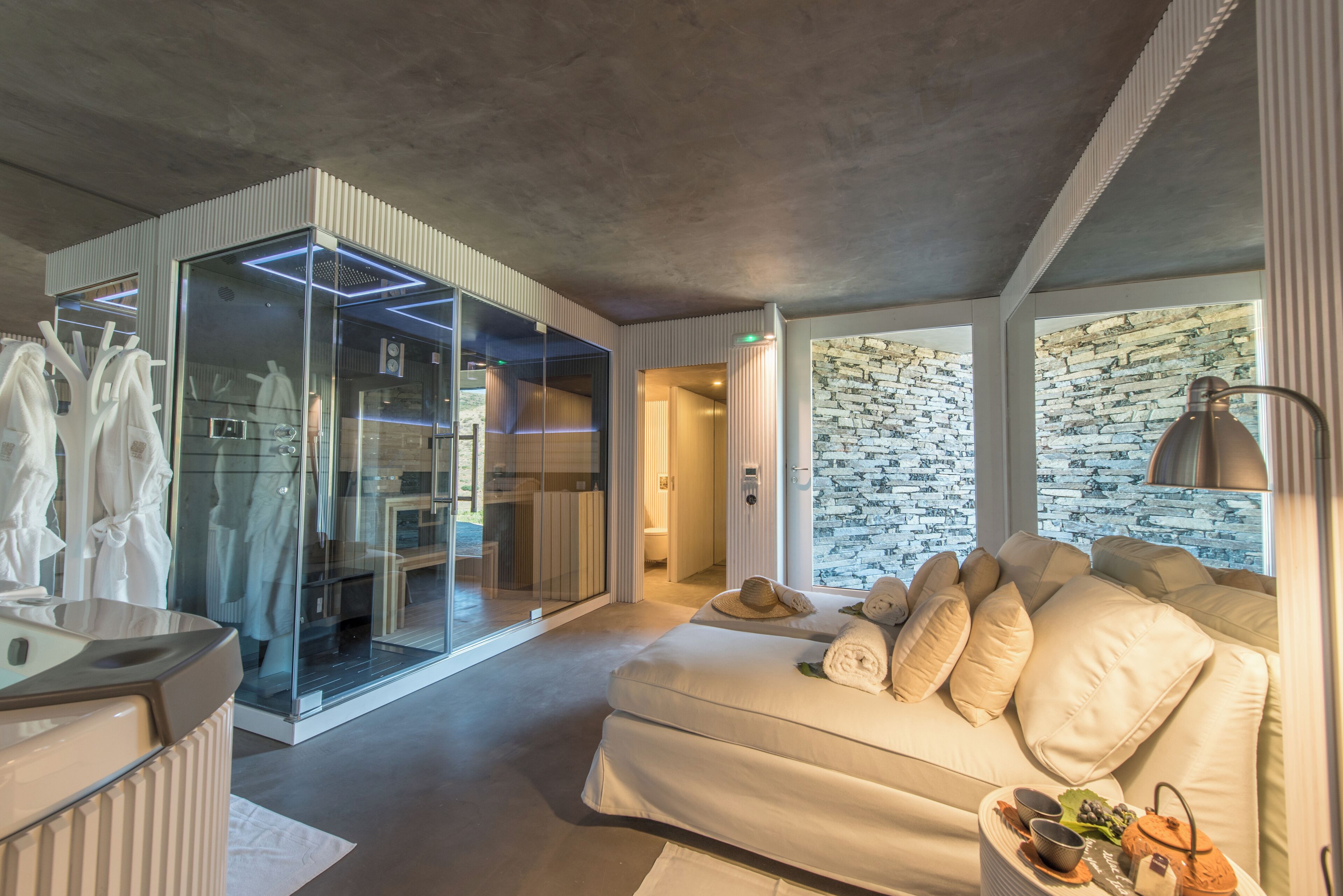 Sauna, Whirlpool, Dampfbad