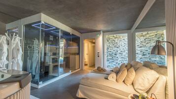 Sauna, Whirlpool, Dampfbad