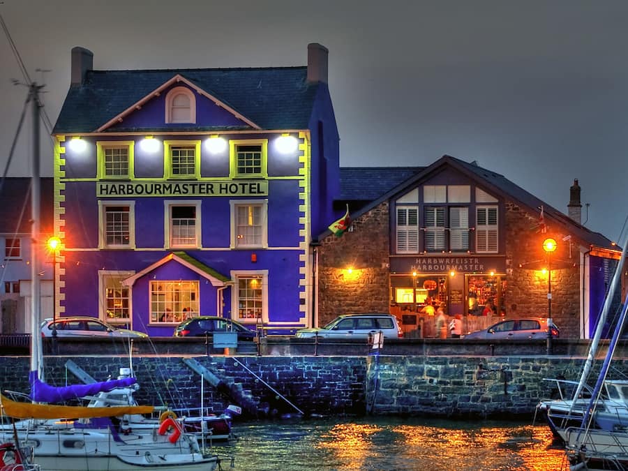 Front of property - evening/night