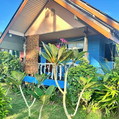 Fachada de la propiedad