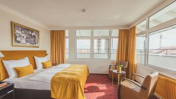 1 bedroom, hypo-allergenic bedding, in-room safe, individually decorated