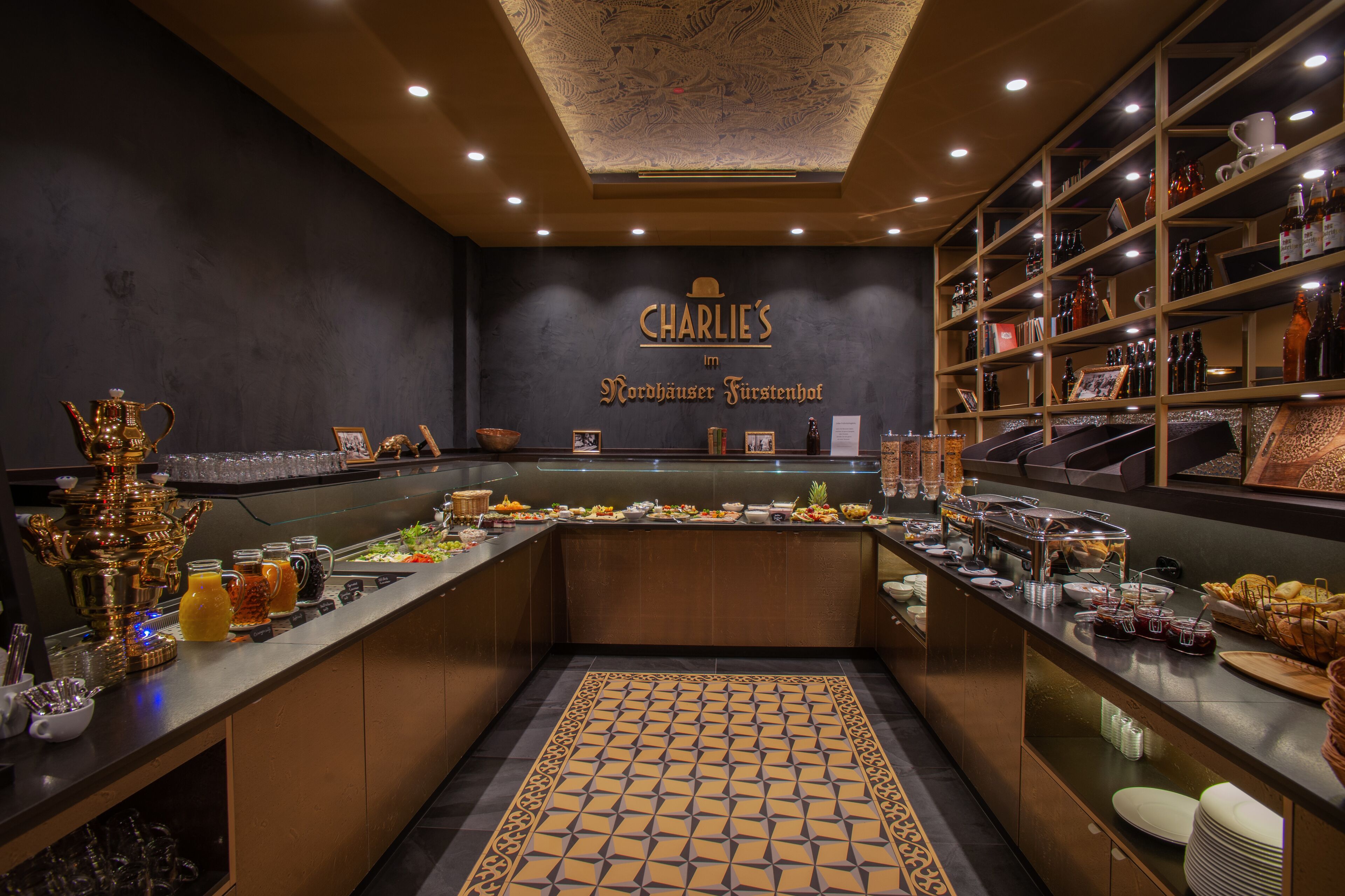 daily buffet breakfast (eur 19.90 per person)