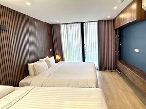 Living area - Ficus Suites Apartment (Hanoi)