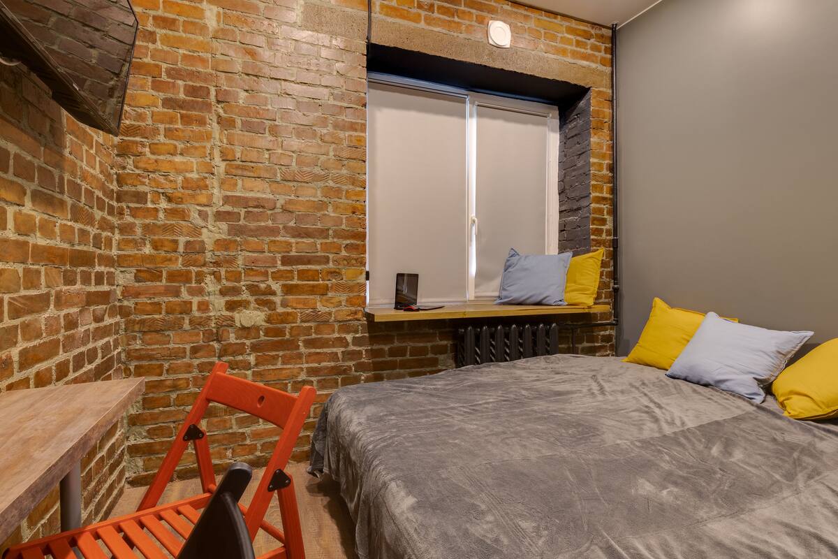 Individually decorated, desk, soundproofing, iron/ironing board