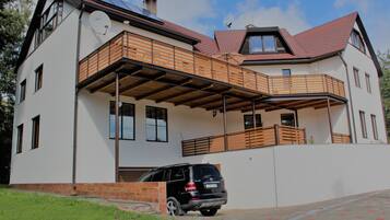 Voorkant van accommodatie