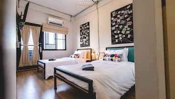 Habitación estándar con 2 camas individuales | Wifi gratis y ropa de cama