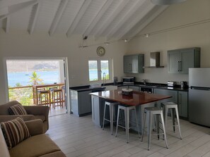 Exclusive Apartment | Living area | 32-inch TV with digital channels, Netflix, streaming services - Energie Antigua (English Harbour)