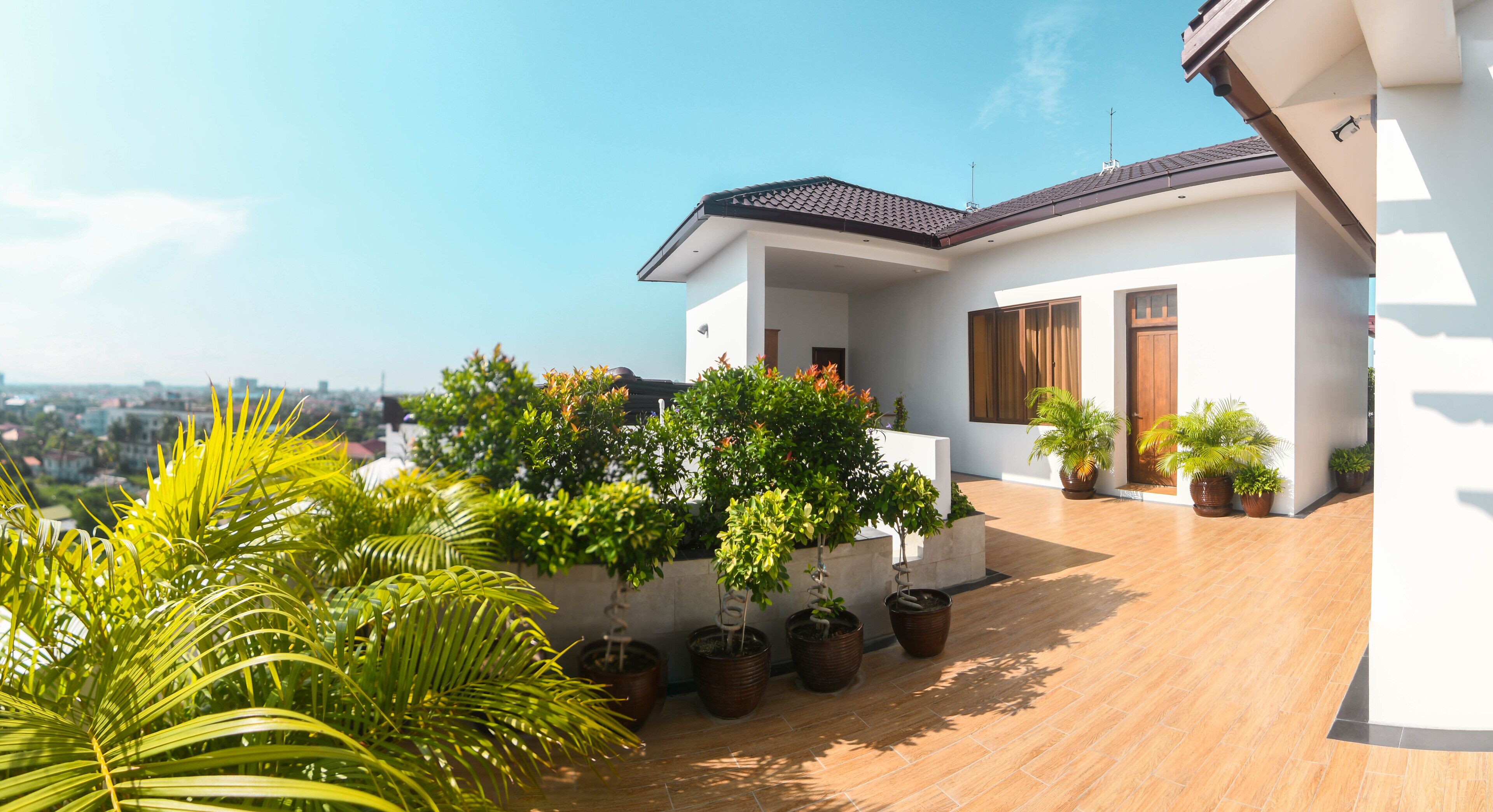 panoramic penthouse, 1 bedroom, mountain view, mountainside | terrace/patio