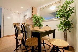 Apartment, 3 Bedrooms | In-room dining - Standard Apartment by Hi5 - Teréz 29. (Budapest)