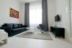 Apartment, 1 Bedroom | Living area - Standard Apartment by Hi5 - Rákóczi 18. (Budapest)