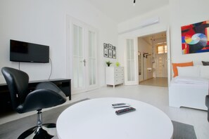 Apartment, 1 Bedroom | Living area - Standard Apartment by Hi5 - Rákóczi 18. (Budapest)