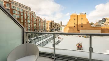 Business Apartment, 1 Bedroom, Balcony, City View | Balcony