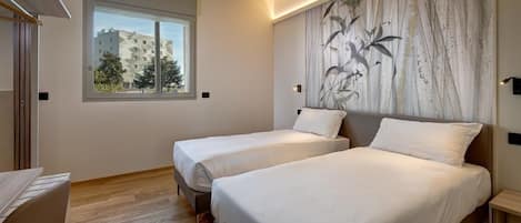 Chambre avec lits jumeaux