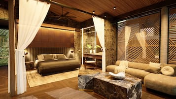 Riverside Hideaway Villa | Premium bedding, memory-foam beds, minibar, in-room safe