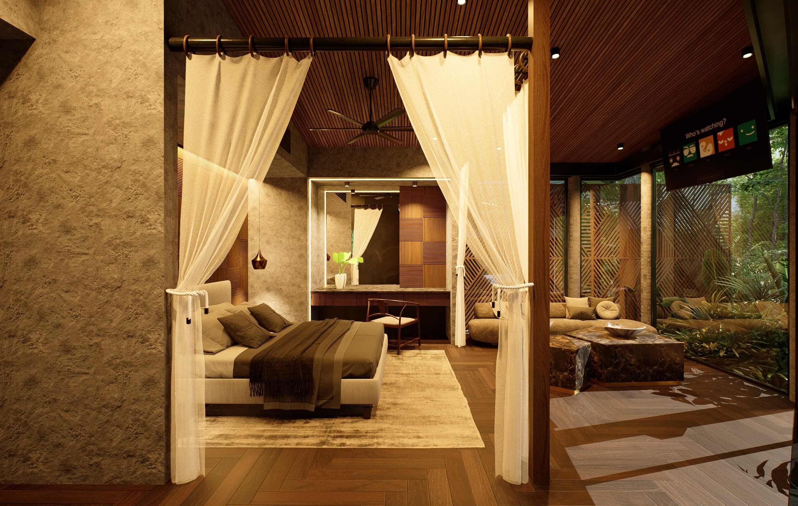 riverside hideaway villa | premium bedding, memory-foam beds, minibar, in-room safe